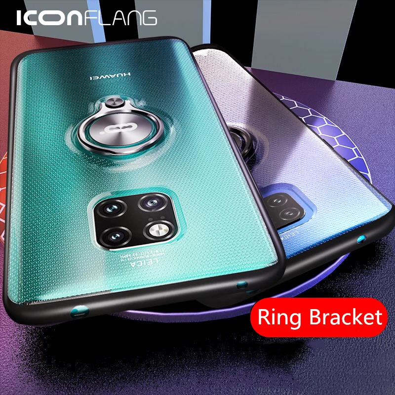 Магнитное кольцо для чехла Huawei Mate 20 Pro X со стойкой для автомобиля 360 поворот для крышки.