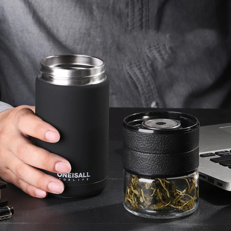 Термос из нержавеющей стали с вакуумной изоляцией кружка бутылка для воды стакан