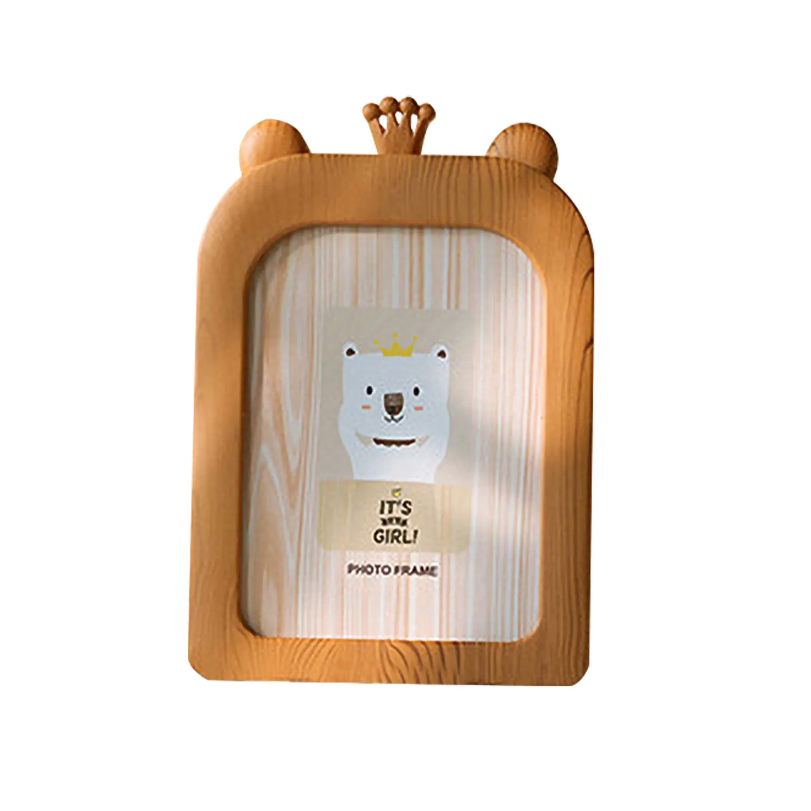 5x7 Quality Vintage Photo Frame Home Decor Retro Wooden Children Cartoon Recommendation Pictures Frames Gift Baby Room |