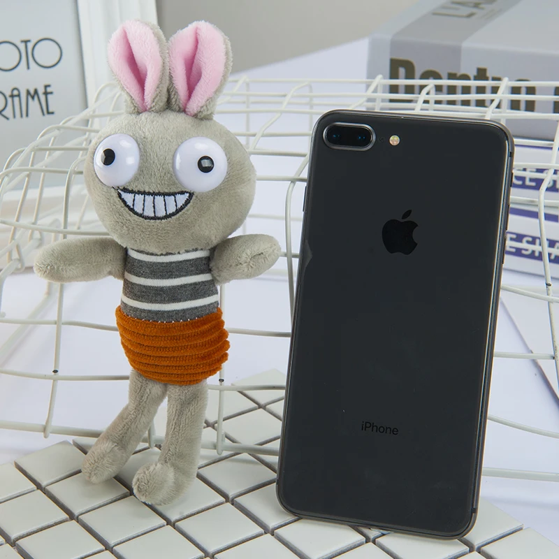 Счастливые большие глаза креативная мультяшная плюшевая игрушка кукла мягкая