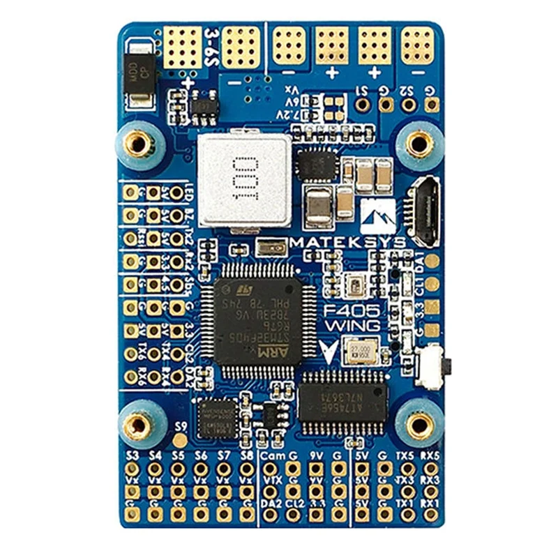 F411-WING STM32F411 управление полетом с INAV OSD MPU6000 BMP280 поддержка Flywings фиксированное крыло
