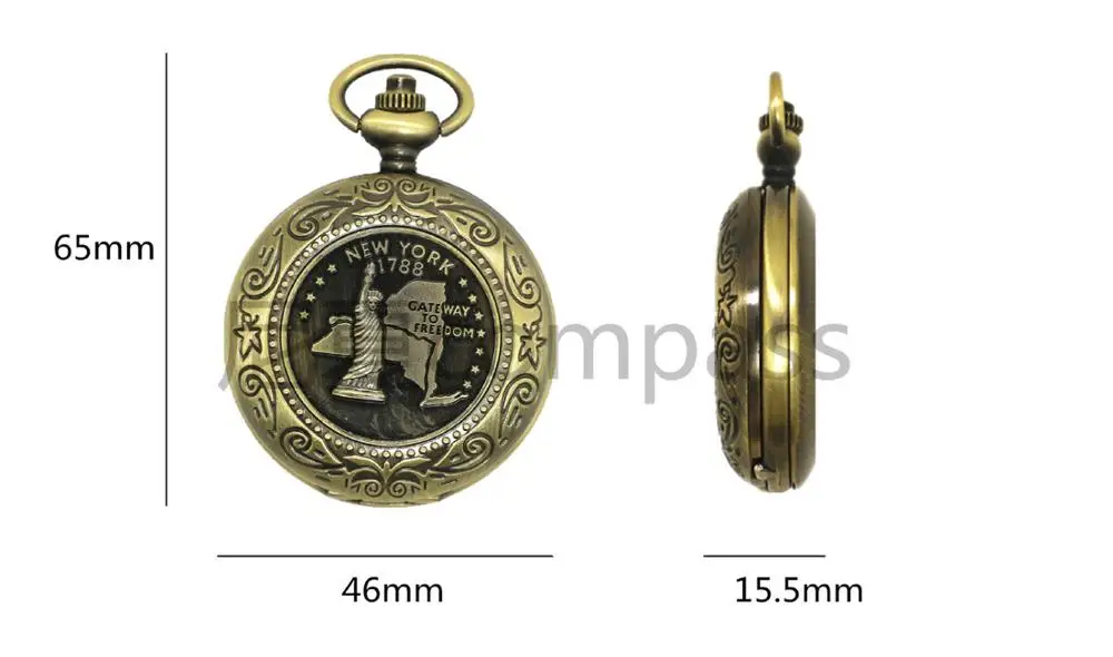 Компас Навигация для активного отдыха Портативный Высокое качество Ретро компас