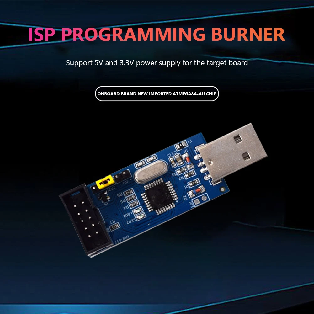 Φ 51 MCU линия загрузки USB ATMEGA8A-AU поддержка Win 8 1/8/7/XP программирование детской платы |