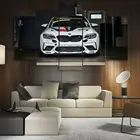 БМВ м2 гоночный спортивный автомобиль сторона 5 шт. холст Художественная печать домашний декор HD картины 5 панель постер без рамки картины