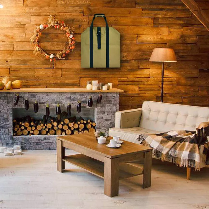 

Outdoor Multifunctional Portable Firewood Log Storage Bag 600d Oxford Cloth Handbag HUG-Deals