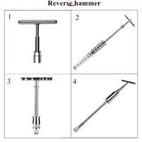 4 kinds of auto repair tool dent puller sliding hammer reverse hammer set for car body repair hand tools