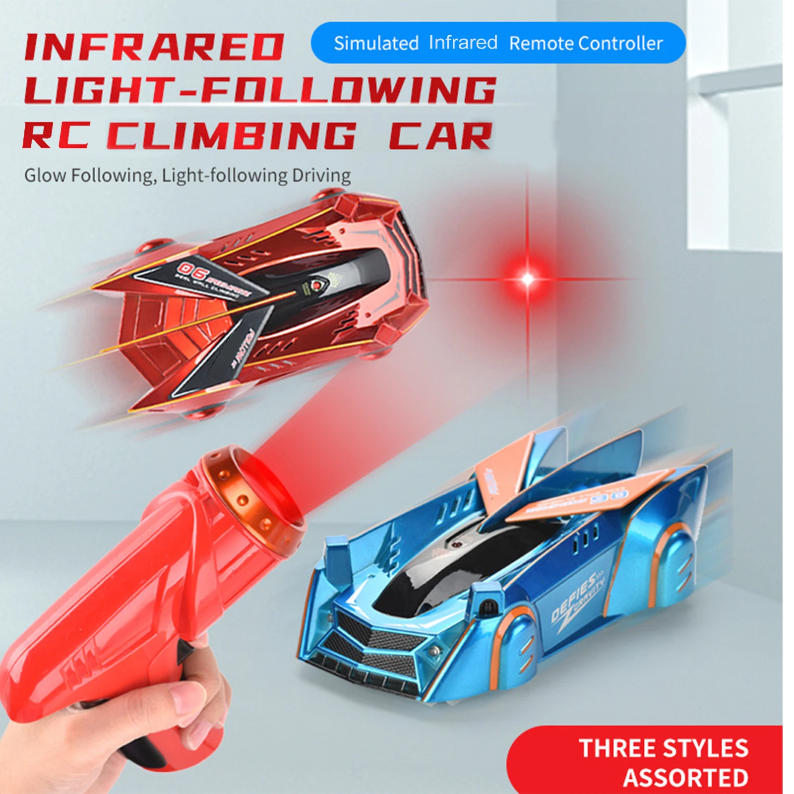 Радиоуправляемый автомобиль с дистанционным управлением альпинистский двумя