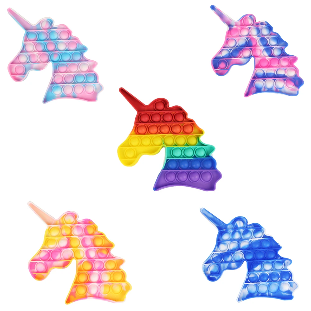 Игрушки-фиджеты пуш-поп сенсорные пузырьки умные игрушки для детей сжимаемые