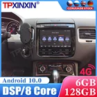 Автомагнитола 2DIN, 128 ГБ, Android 10, мультимедийный оплеер для Volkswagen Touareg 2011-2017, GPS-навигация, dvd