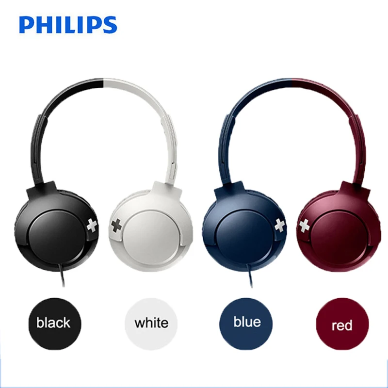 

Original Philips SHL3075 Wired Earphone with Mirophone headband Style Headphone for Galaxy Support official verification