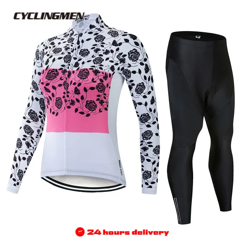 Осенние женские дышащие костюмы для горного велосипеда на открытом воздухе