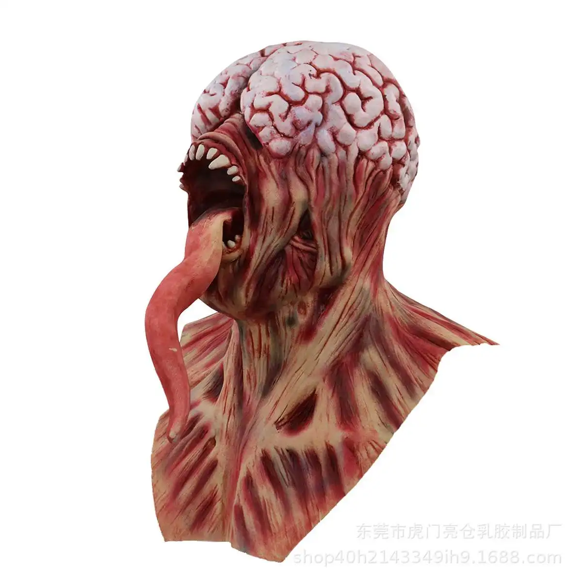 Meigar Хэллоуин страшная маска монстра с длинным языком реквизит для дома