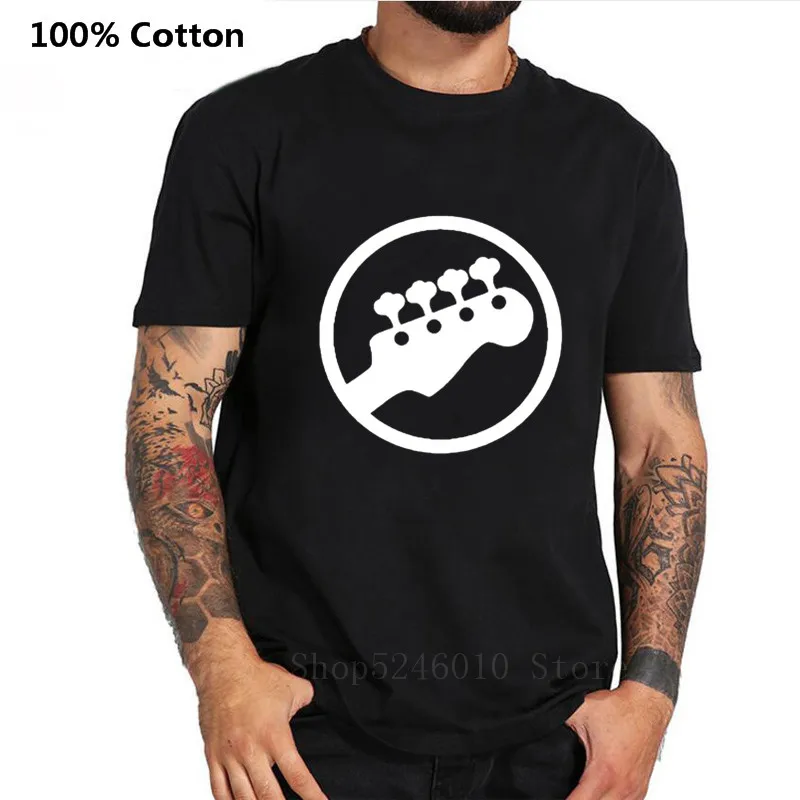 Футболка для бас гитары футболка с символом головки музыкантов забавная рок