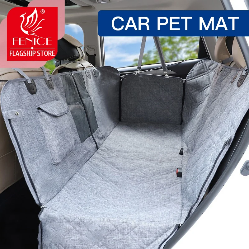 

Dog Car Seat Cover Waterproof Pet Transport Dog Carrier Car Backseat Protector Mat Car Hammock For Small Large Dogs