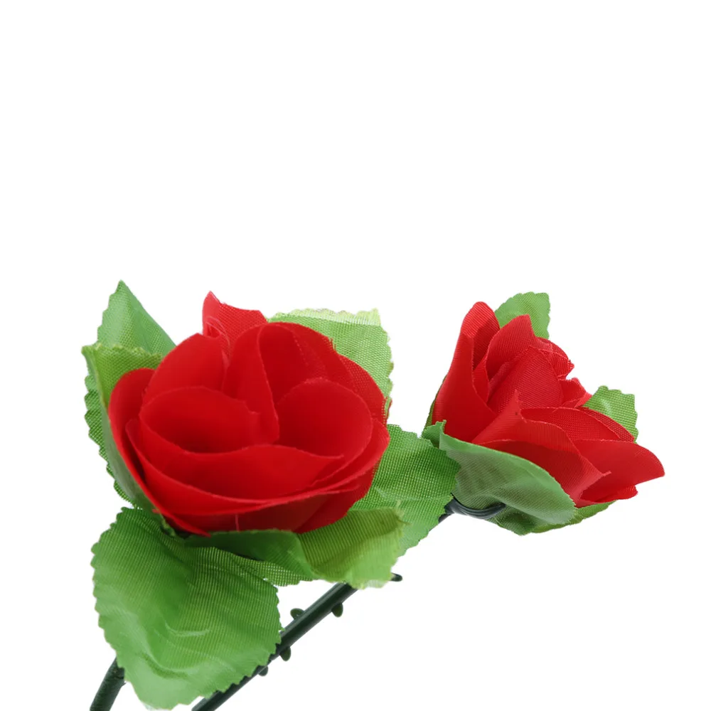 

Folding Rose Appearing Magic Tricks Flower Appearing Disappear Suddenly Stage Flowers Series Street Illusion Gimmick Props Toys