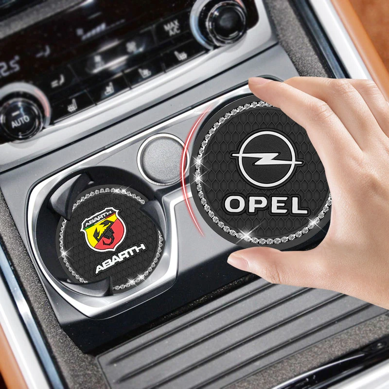 

1pcs Car Non-slip Pad Water Cup Bottle Holder Mat For SAAB 9000 900 600 428 03-10 9-3 9-5 9-7 9-X 93 95 99 Turbo Car Accessories