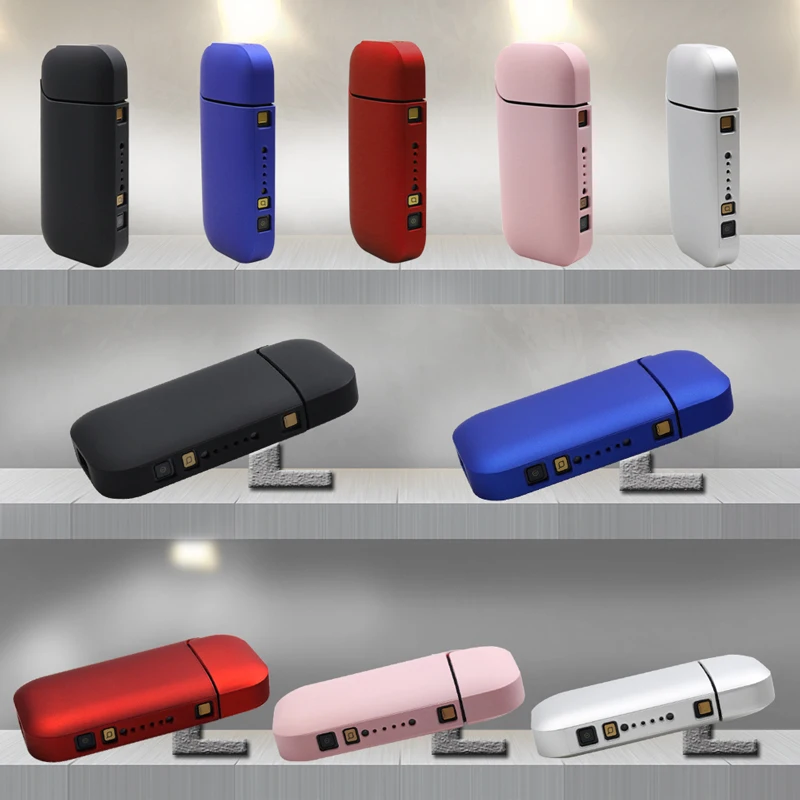 Модный черный цветной чехол для ПК для IQOS 2,4 Plus II III электронная сигарета для IQOS полный защитный чехол