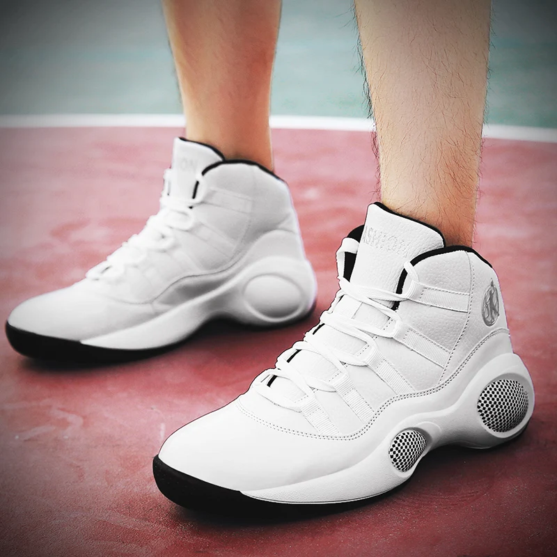 Новинка Jordan баскетбольные кроссовки мужские амортизирующие Lebron высокие