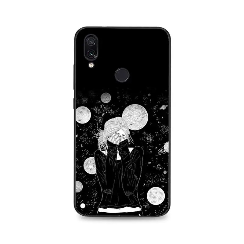 

YNDFCNB Shell Phone Case For Xiaomi Redmi Note 7 Case Flower Animal Cover Silicone Case For Redmi Note7 Bumper Phone Case Coque