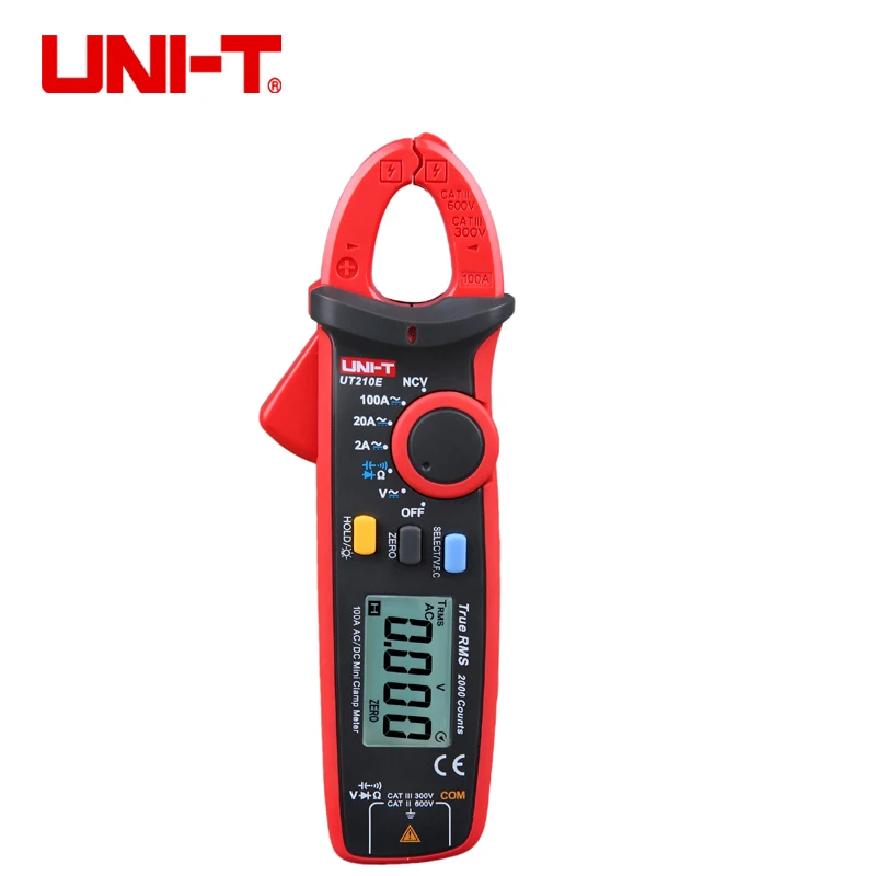Цифровой Микро зажим Uni t ut210A/B/C/D/E Бесконтактный измеритель емкости и