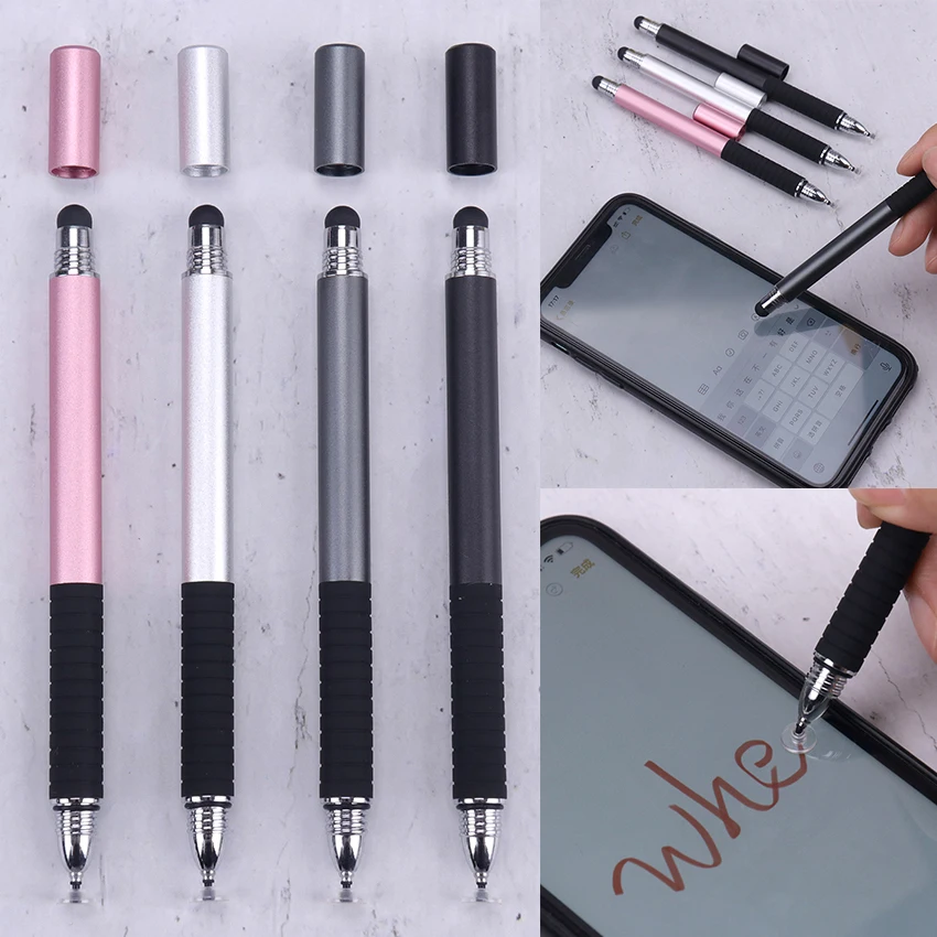 

Universal 2 In 1 Stylus Pen Drawing Tablet Capacitive Screen Caneta Touch Pen For Mobile Android Phone Smart Pencil Accessories