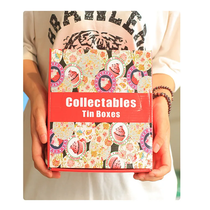 Мини лошадь Caron помада ручной работы коробка маленькая для лекарств фиолетовая