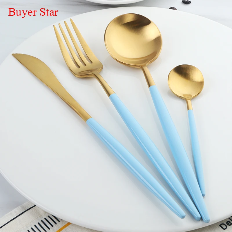 Набор столовых приборов из нержавеющей стали 4 шт./компл.