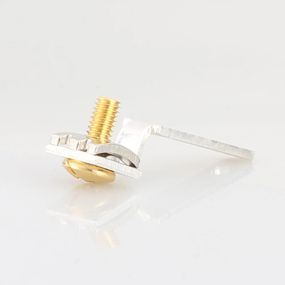 Viborg VM503S Pure Copper Silver Plated US AC Power Plug Connector for Audio DIY Cable | Электроника