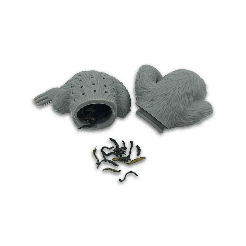 

Silicone Tea Infuser Creative Safety Tea Bag Filter Tea Strainer for Tea Pot Cup Use Cute People Shape Food Grade