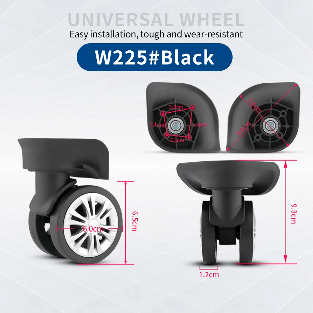 TANGYIPIN Soiling A - 30 Luggage Wheel Password Box Universal Caster Travel Trolley Case Repair Accessories One-Piece Silent