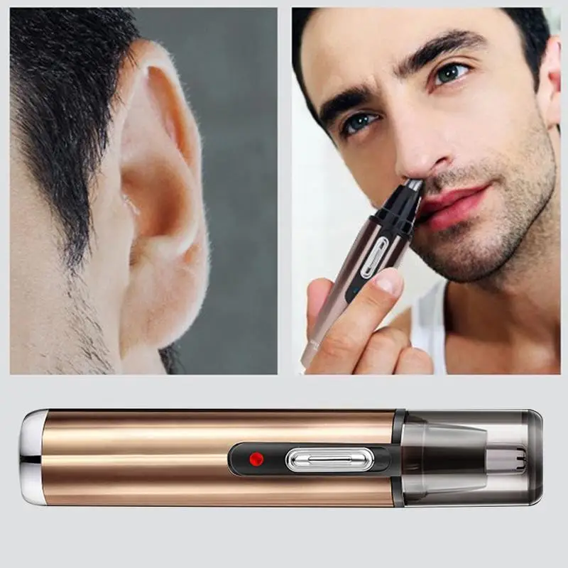 

Electric Shaving Nose Hair Trimmer Safe Face Care Shaving Trimmer For Nose Makeup Trimer Tools U5N0