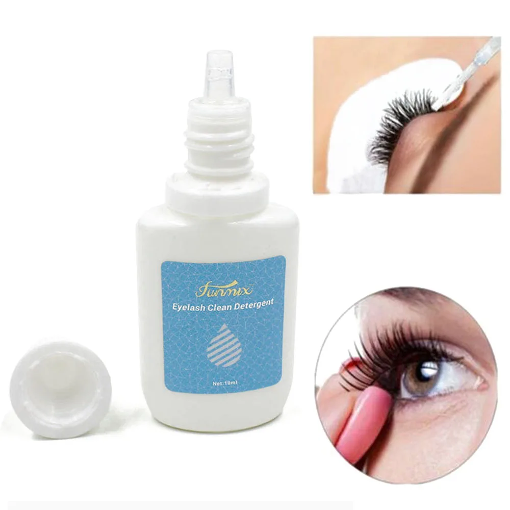 10 мл средство для очистки ресниц праймер наращивания накладных чистые жидкие