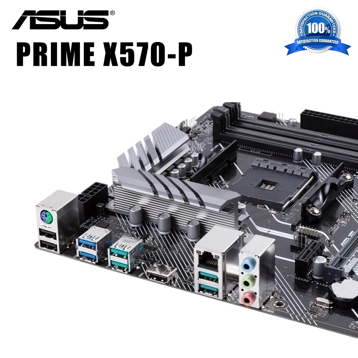 Online Buchse AM4 Asus PRIME X570-P Motherboard DDR4 CrossFireX RGB PCIe 4,0 128GB M.2 2280 AMD Ryzen Desktop AMD X570 Placa-Mãe AM4