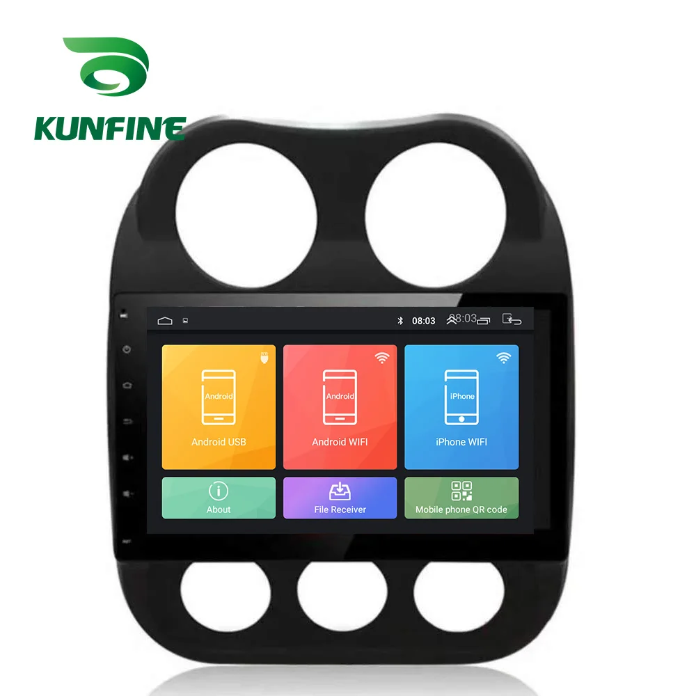 Android 10 0 Octa Core автомобильный DVD GPS навигатор плеер Deckless Car Stereo для Jeep Wrangler 2010 2011 2012 2013
