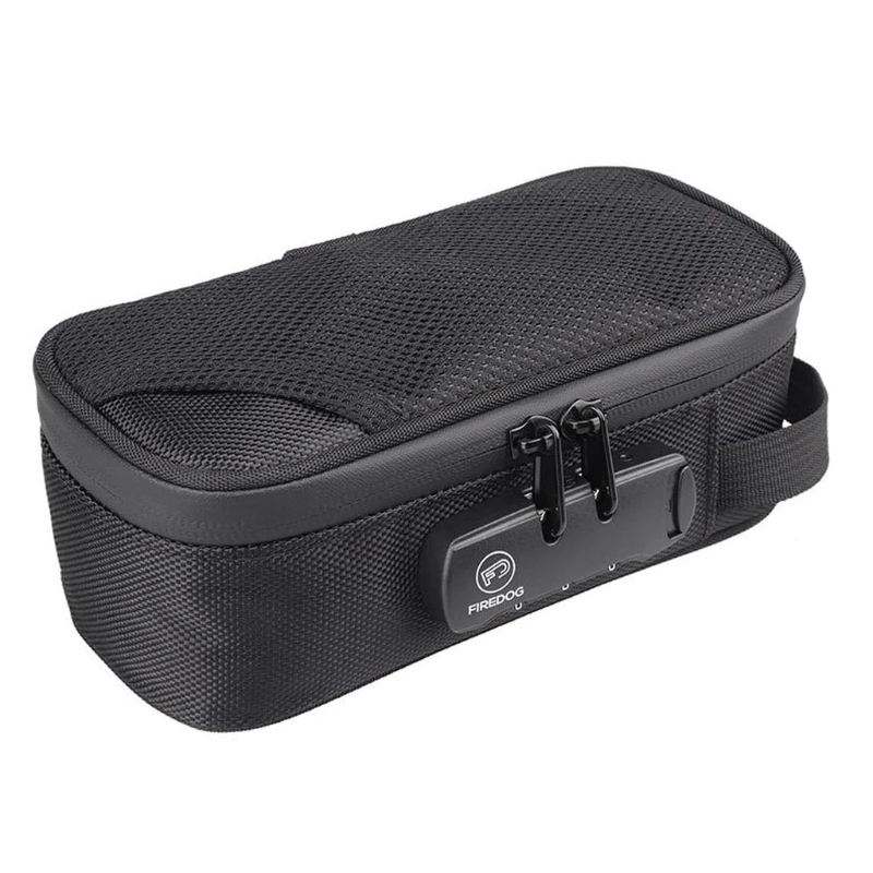 

Smell Proof Bag with Lock, Carbon Lined Odor Proof Case Containers for Travel Stash Storage charcoal bag