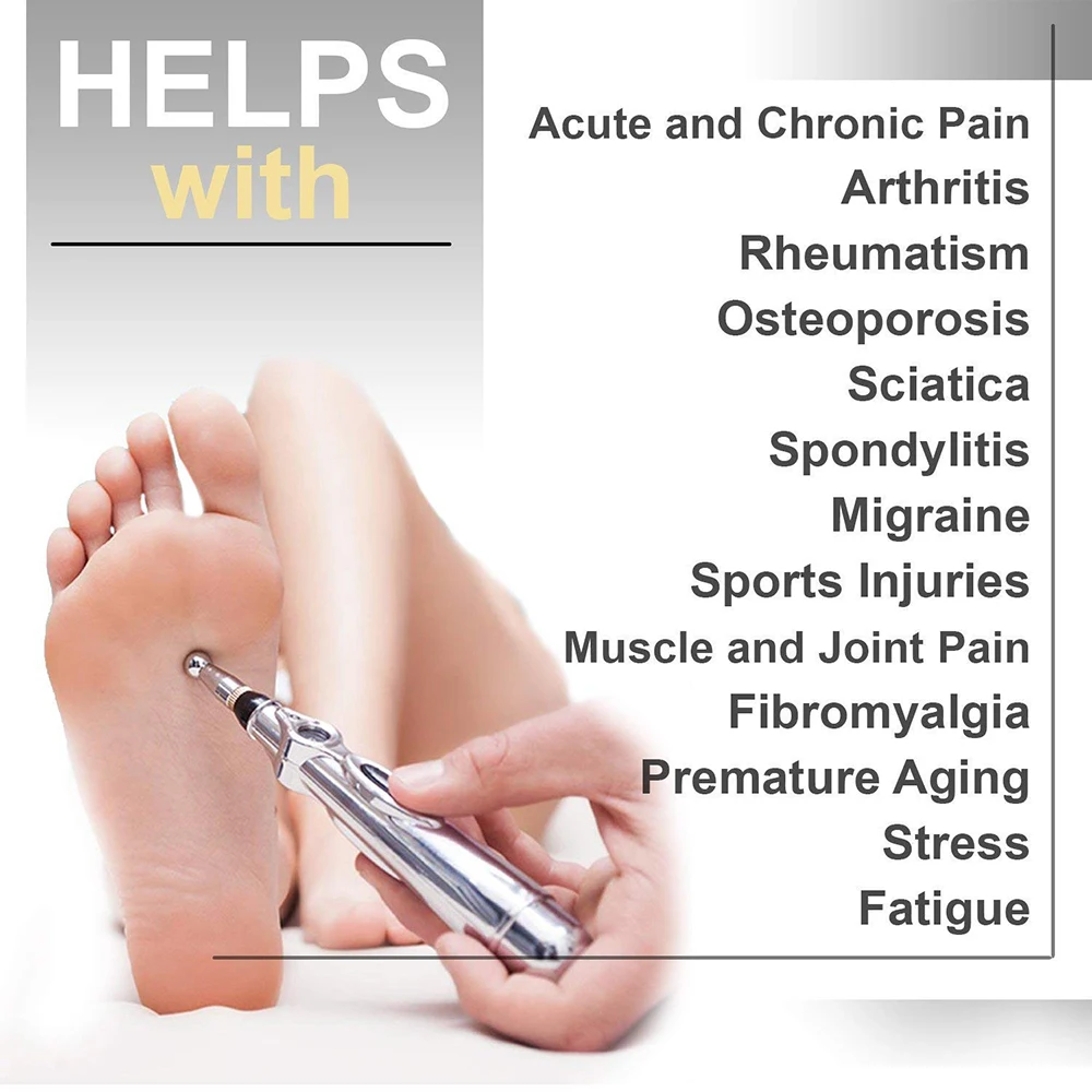 Массажер-ручка E-Stim электрическая акупунктурная терапия массажная ручка аппарат