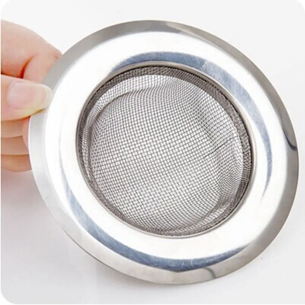 

Kitchen Fine Stainless Steel Sink Filter Preventing Pool Bath Sewer Drain Intervals Plug Garbage Network Slag Strainer