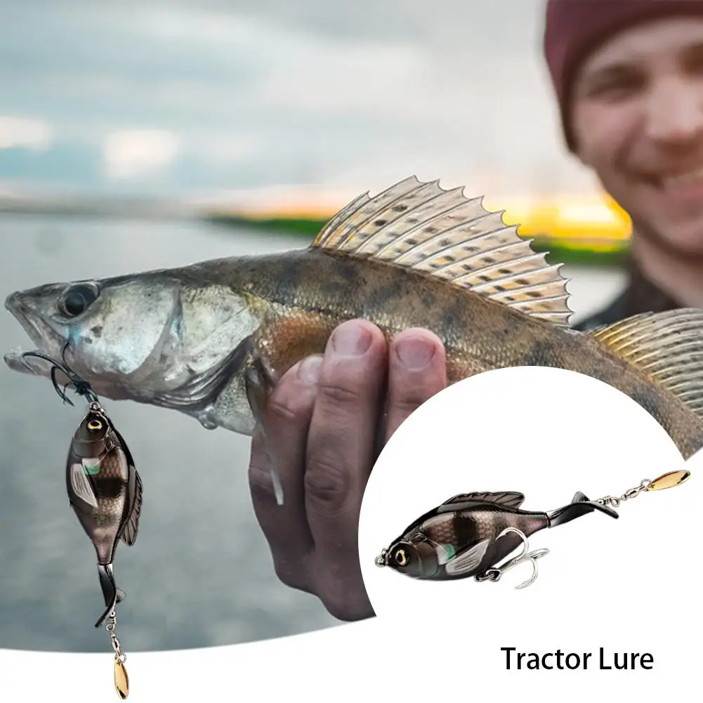 

Floating Lures Durable 360-degree Rotating Bait 16.9G