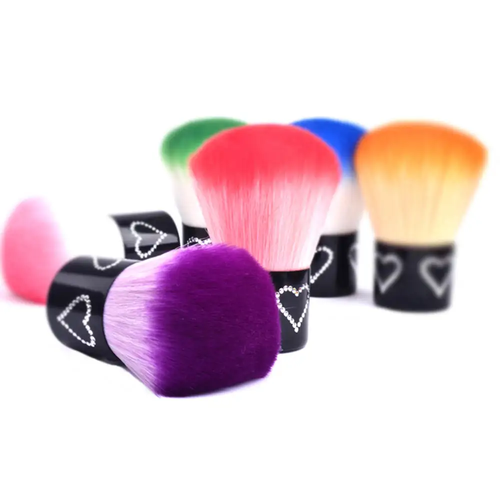 

2Pcs Pro Nails Brush Dust Powder Remover Nail Art Cleaning Brush Manicure Tool