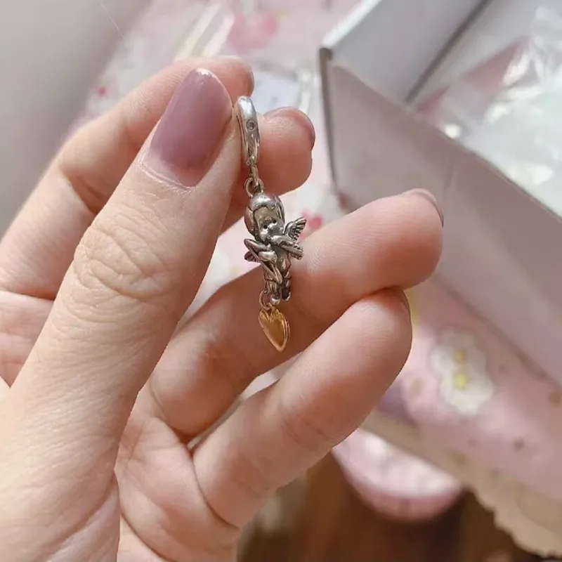 

New product trend fashion S925 sterling silver cupid little angel bracelet high quality customized exquisite gift for women