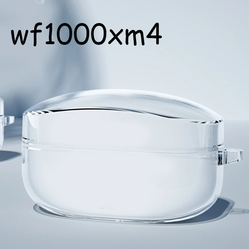Чехол для Sony WF1000XM4 мультяшный прозрачный силиконовый защитный чехол телефона