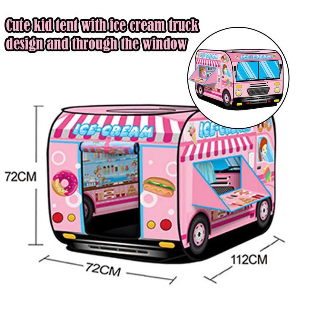 

Play Tent House Creative Up Truck Lawn Beach Party Playground Toys