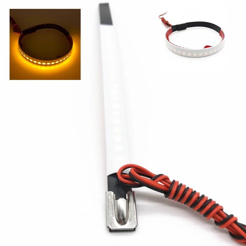 Универсальный мотоциклетный светильник с поворотным сигналом 12 В светодиодный