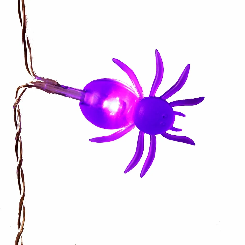 Светодиодный светильник-гирлянда на Хэллоуин декоративный светильник с