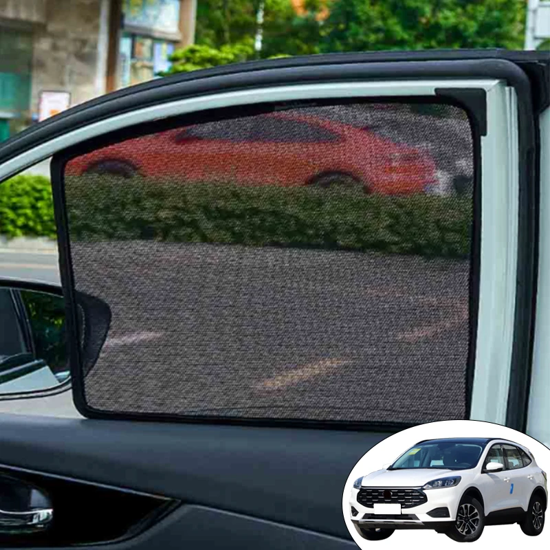 רכב שמש צל חלון וילון מגן עבור פורד Escape 2020 מגנטי צד חלון שמשיה עבור פורד Kuga 2020