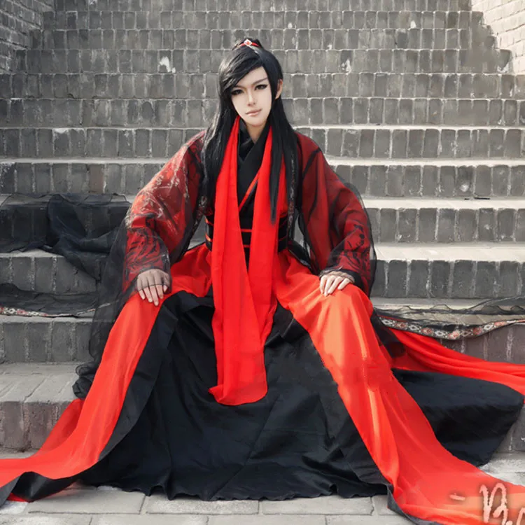 Аниме Цин Jin Tian Xia Fang Junqian Косплэй костюм МО дао ЗУ Shi Для мужчин женщин Хэллоуин