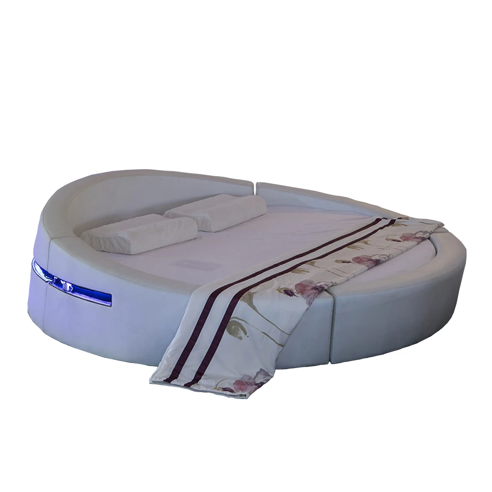 Умная оправа для кровати комплект спальни кровать с подсветкой светодиодная