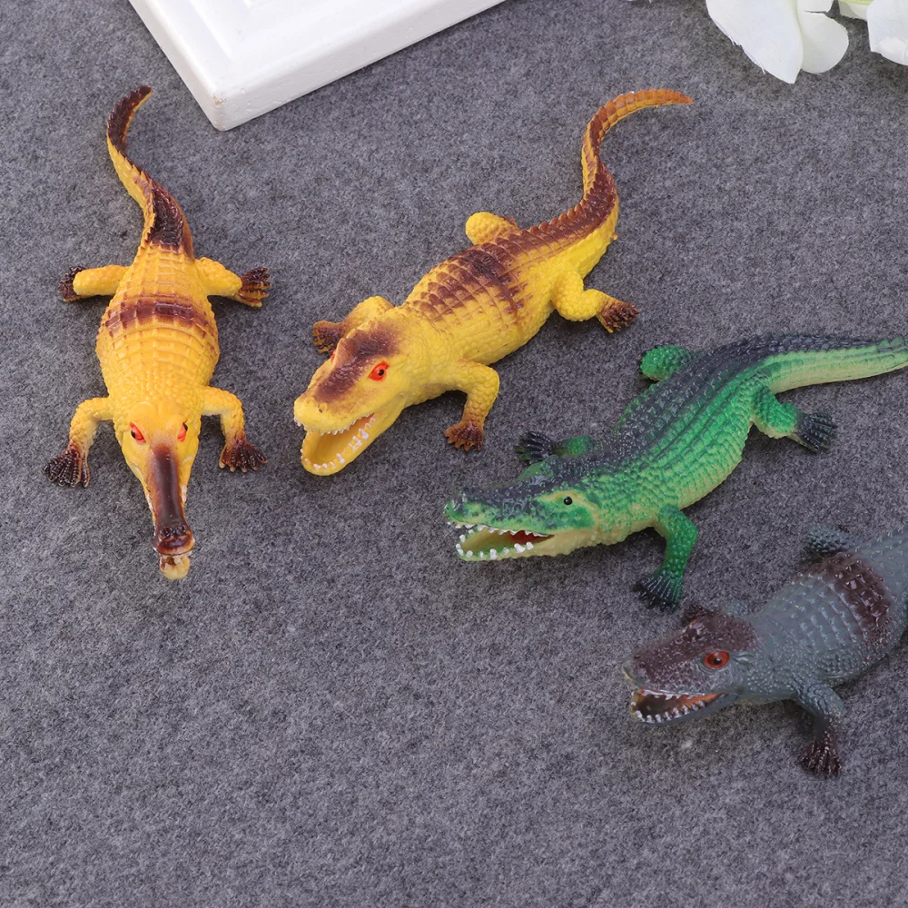 

8pcs Animal Figure Realistic Alligator Figure Early Education Cognitive Toys for Boys Girls Kids Toddlers