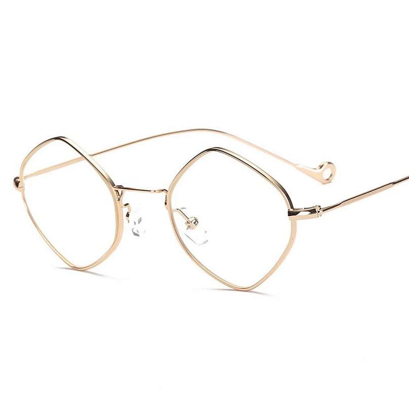 Royal Girl Small Rhombus Alloy Frame Sunglasses For Men/Women Summer Style Brand Designer Unisex Sun Glasses ss135 | Аксессуары для