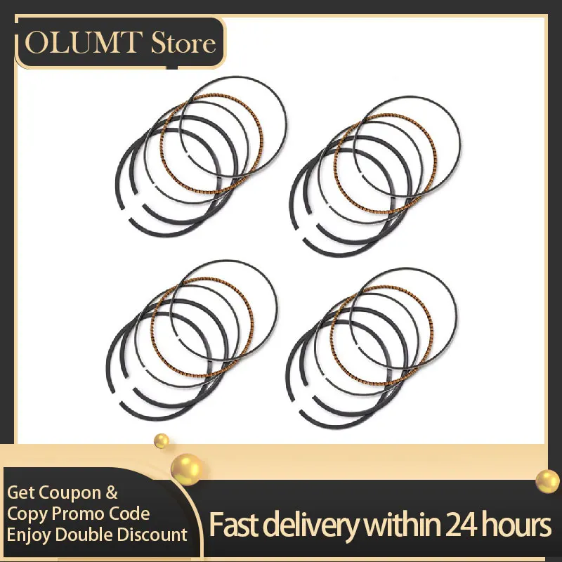 Motorcycle Accessories Cylinder Bore Size 65.5mm Piston Rings Full Kit For YAMAHA YZF-R6 YZFR6 YZFR 6 1999 2000 2001 2002